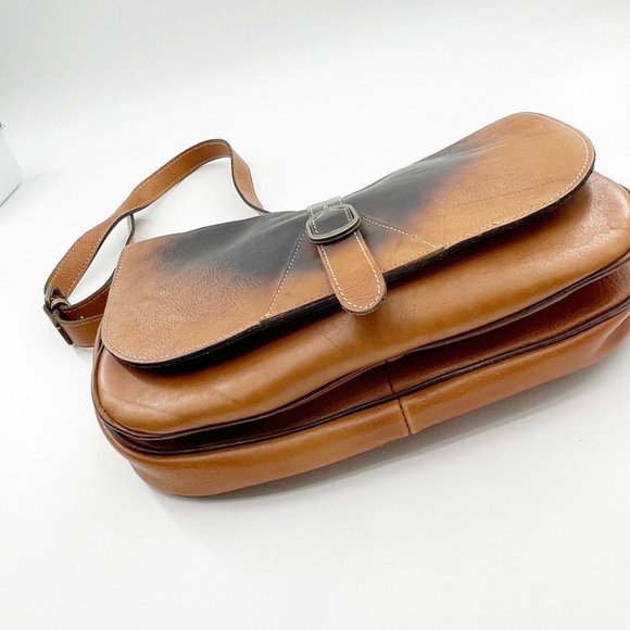 Patricia Nash Sorano Leather Saddle Bag Purse - Picture 7 of 13